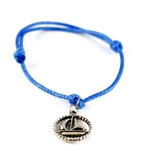 Sail boat bracelet
